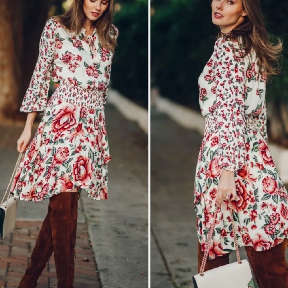 FARM RIO x ANTHROPOLOGIE -ANABELA Dress - Picture 2 of 16